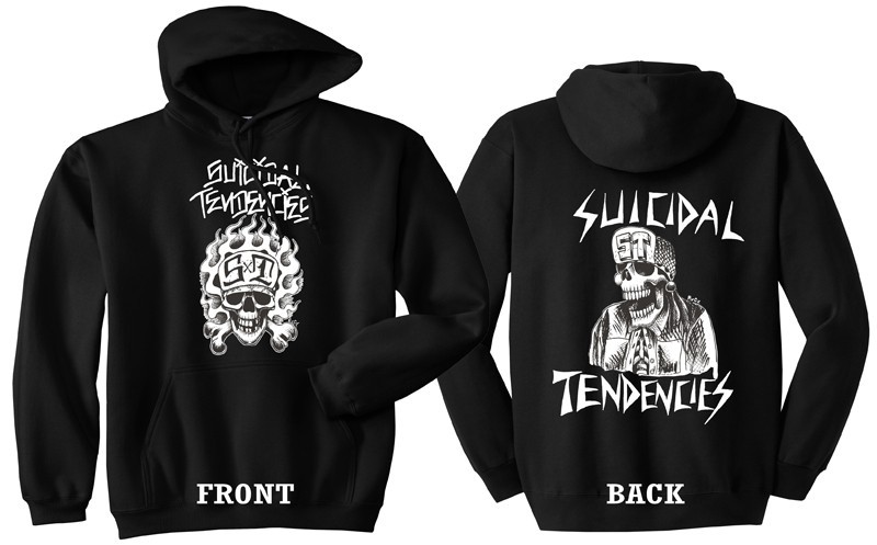 SUICIDAL TENDENCIES Official Flipskull Hoodie Punk Metal SUICIDAL TENDENCIES Official Flipskull Hoodie Punk Metal