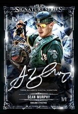Topps BUNT Digital Sean Murphy 2020 Legendary Diamond Signature Series 1/1