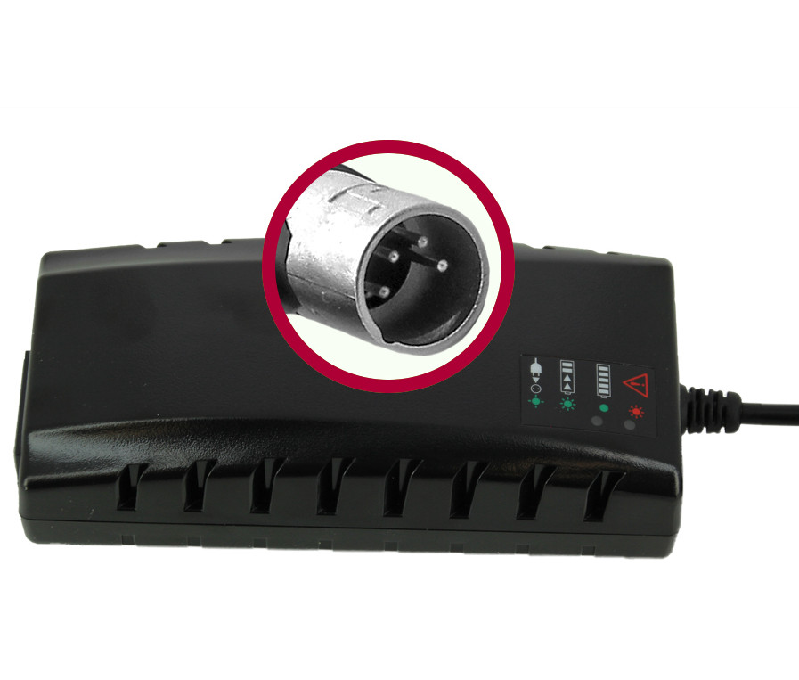 Импульсный Ladegert 36V 3A 4-полюсный Derby Cycle XLR 4-полюсный 28495 BC1142-E BMZ 12490₽