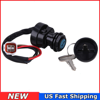 Interrupteur à Clé D'allumage Pour Yamaha Warior 350 YFM350 1987 88 89 - Foto 8