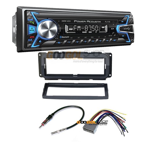 POWER ACOUSTIK CAR STEREO RADIO DASH INSTALL KIT FOR DODGE 2002 2005