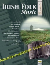 Irish Folk - Musik, Noten f&uuml;r Akkordeon,Sheet Music Book  for accordion,VHR 1781