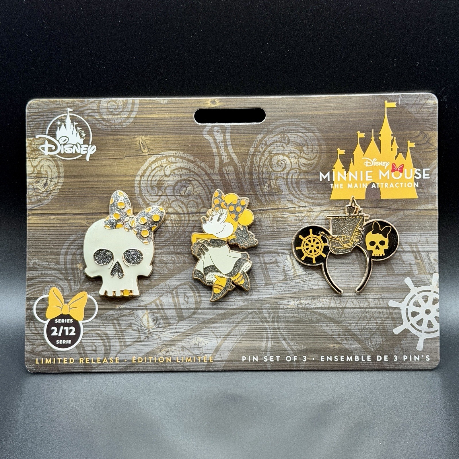 Disney Minnie Mouse The Main Attraction Pin Set - Pirates of the Caribbean 2/12