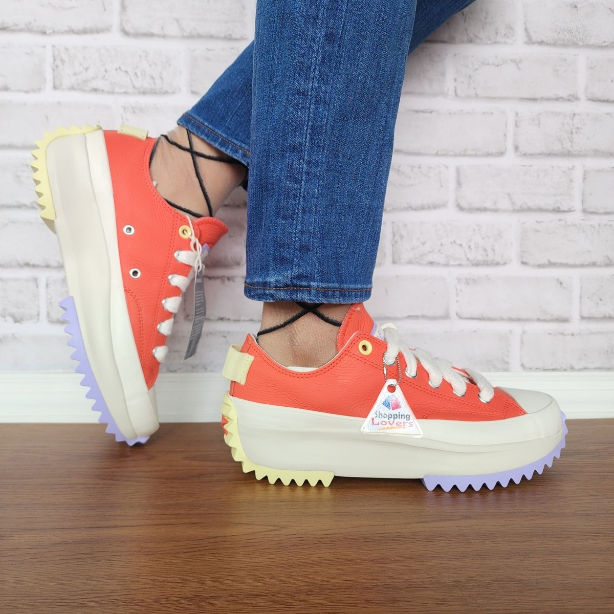 ❤️Converse Run Star Hike Platform Color Pop Sz 8 Women display picture 2