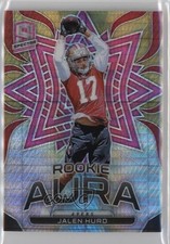 2019 Panini Spectra Rookie Aura Neon Pink Prizm /25 Jalen Hurd #RA-29 RC