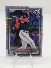 2024 Bowman Chrome James Wood Mega Mojo No. BCP-216