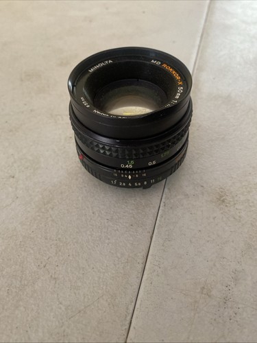 Minolta MC Rokkor-X PF 50mm f/1.7 Lens - MD Mount - Afbeelding 2 van 9