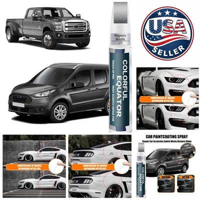 Waterproof J7 Magnetic Metallic Touch Up Paint for Ford - Easy Scratch Repair