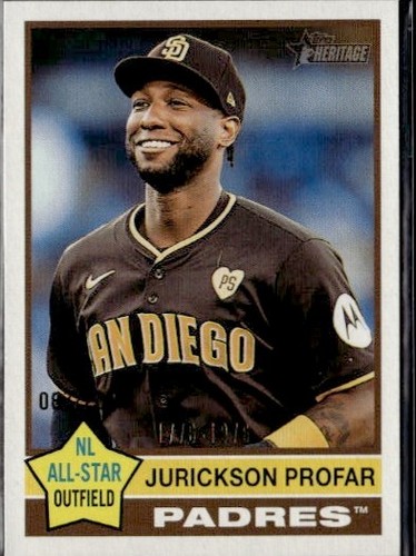 2025 Topps Heritage #370 Jurickson Profar | Baseball Card
