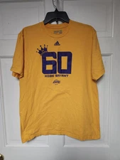 adidas KOBE BRYANT Farewell Game 60 Point Los Angeles Lakers T-Shirt Men L, NBA