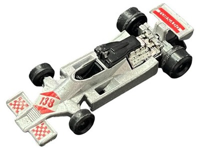 Vintage Formula 1 Racer Tornado #138 Silver Speed Wheels Hong Kong Diecast Toy
