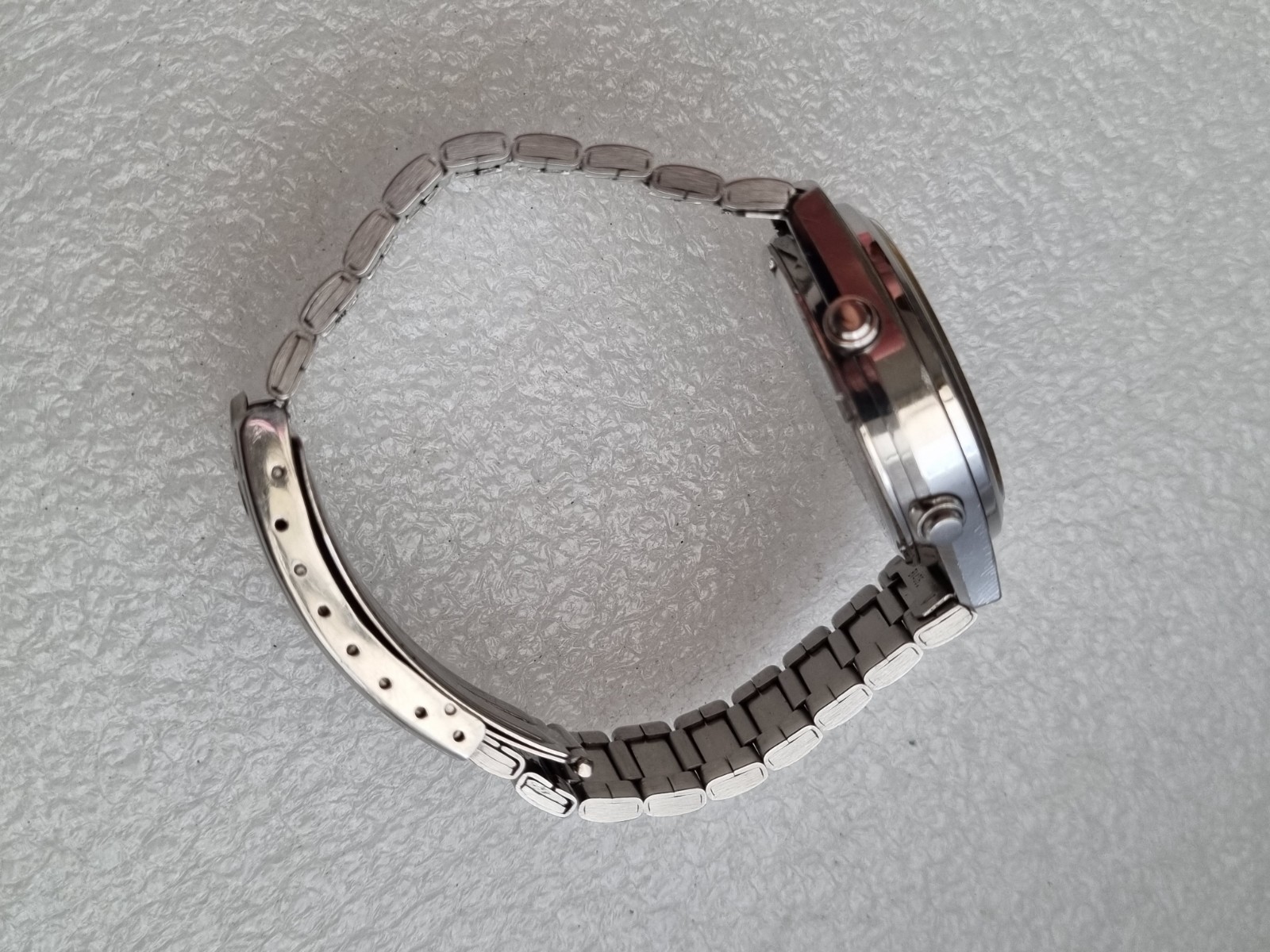 Seiko 7A38-7190 Vintage Watch Japan James Bond Chronograph image 6