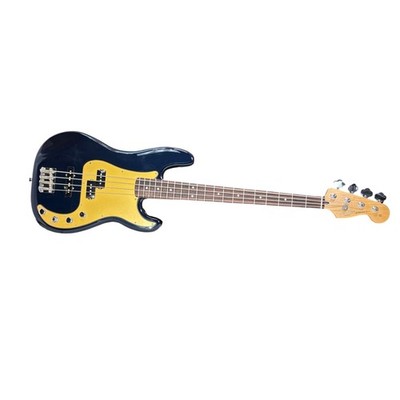Fender Precision Mexico Deluxe Active P Bass Special 4-String RH Guitar - Blue