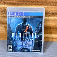 Murdered Soul Suspect PS3 PlayStation 3 Complete w Digital Strategy Map Insert