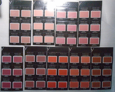 LOT of Mary Kay Chromafusion Samples Blush 54 -1 Application Samples