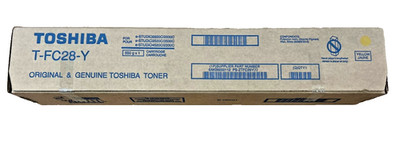 Genuine Toshiba T-FC28-Y / TFC28Y Yellow Toner for eStudio 2330C/2830C/2830C