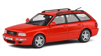 Solido AUDI AVANT RS2 1995 LAZER RED 1:43