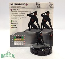 Heroclix Spider-Man: Beyond Amazing set Miles Morales 103a/103b Starter w/card 