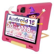 2026 Android 15 Tablet for Kids 3-12 10.1 inch Octa-Core 20GB RAM 128GB ROM WiFi