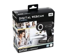 VIVITAR HD Webcam USB Autofocus Web Camera with Microphone for PC Laptop
