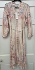 NWT Calypso St. Barth Linen Shirt Dress Sz M - Midi