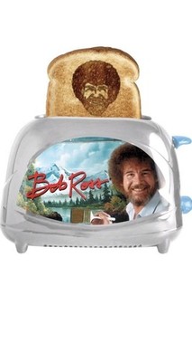 Bob Ross Toaster - Toasts Bob's Iconic Face onto Your Toast Uncanny Brands