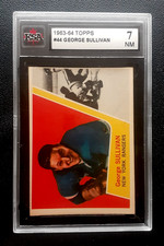 GEORGE SULLIVAN 1963-64 TOPPS NHL HOCKEY 63-64 #44 KSA 7       100078