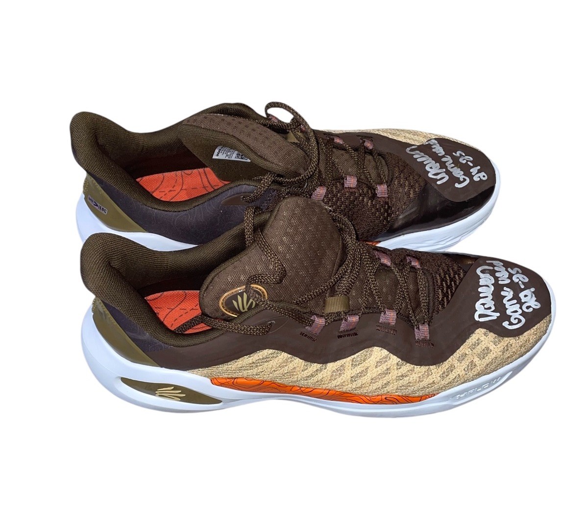 Derik Queen Game Used Shoes Maryland Terrapins Autographed Auto RARE 