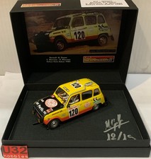 Scalextric SLOT Car SPD001 RENAULT 4L SINPAR 120 Paris Dakar 1980