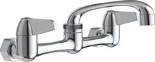 PROFLO PFXC907 1.75 GPM Wall Mounted Widespread Kitchen Faucet - Chrome