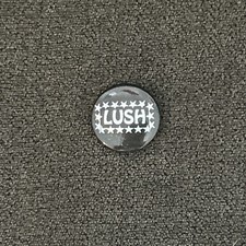 Supreme Lush Pin Black Holographic Badge New York Logo FW19 Brand New