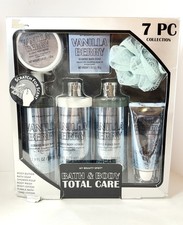 My Beauty Spot Vanilla Berry 7 PC Bath Body Total Care Gift Set Argan Oil Shea