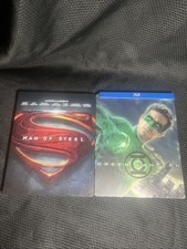 Man Of Steel/Green Lantern Blu-Ray Steelbooks