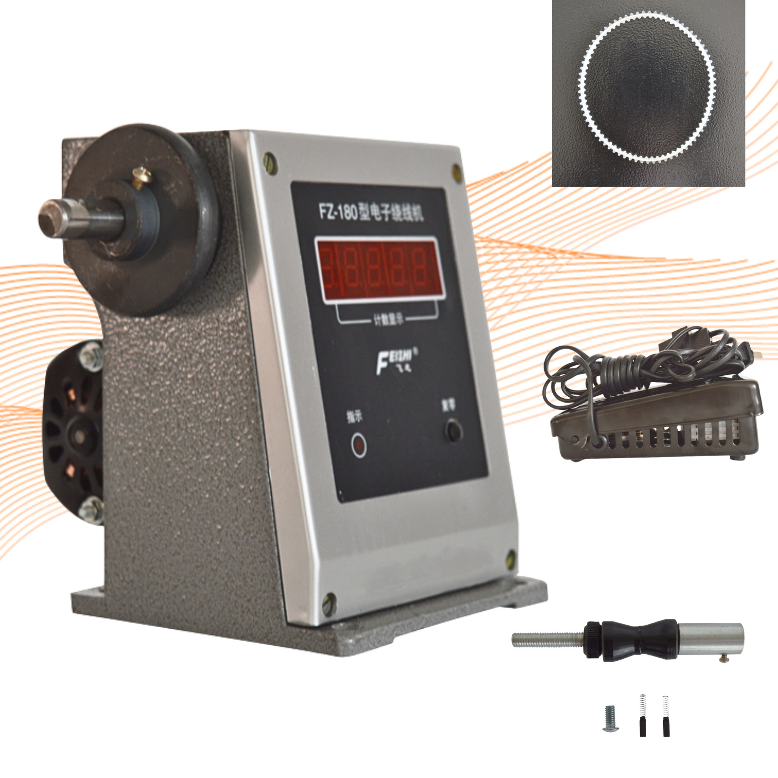 Pedal Type 220V Electric Wire Winder Transformer Inductor Coil Winding Machine