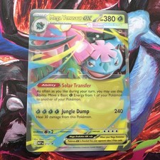 Pokémon TCG - Mega Venusaur Ex MEP 13 Black Star Promo - Jumbo Oversized - NM