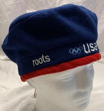 Roots Salt Lake 2002 Olympics Team USA Beret O/S