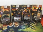 JOHNNY LIGHTNING KISS 4 CAR SET 1:64. WITH PHOTO CARDS NEW GENE PAUL ACE PETER.