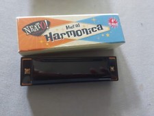 Vintage 10 Hole Harmonica for Kids  Adults   Beginner Music Instrument Gift Toy