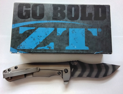 2019 Zero Tolerance ZT 0920TTS - Tan Titanium - Les george Design