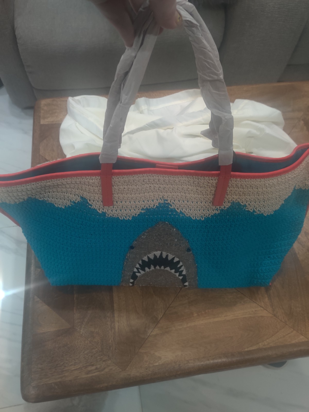 STAUD shark tote New — image 4