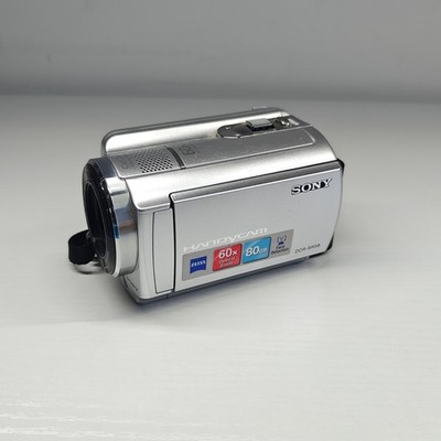 Sony Handycam DCR-SR58E Compact Camcorder Silver 80GB HDD 60x Zoom