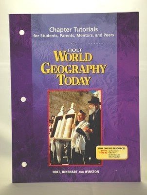CHAPTER TUTORIALS FOR STUDENTS, PARENTS, MENTORS AND PEERS By Rinehart And NEW