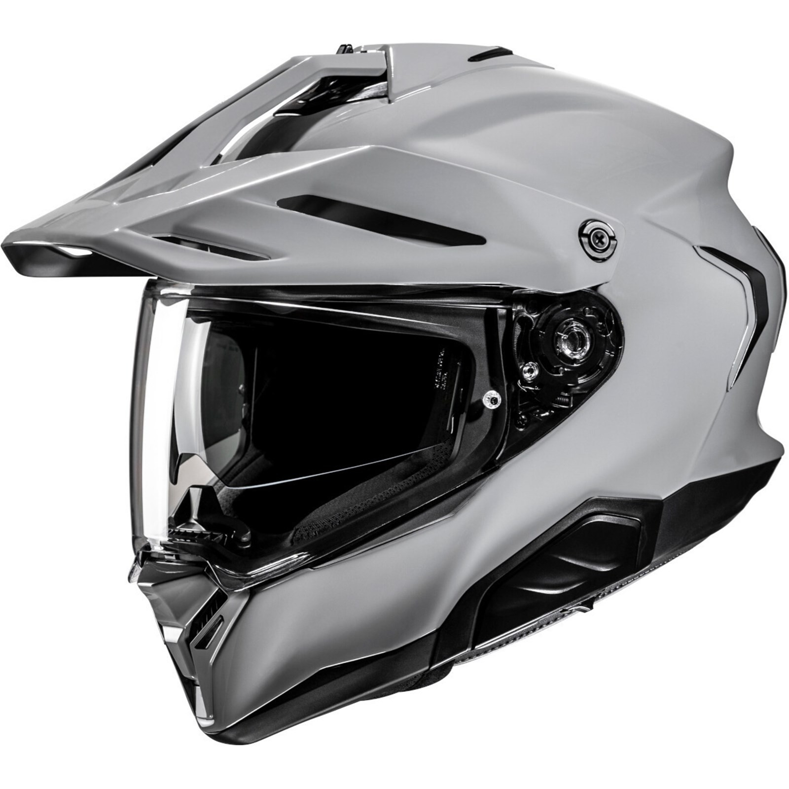 HJC RPHA60 M Motorcycle Helmet - Enduro Helmet With Sun Visor Gray