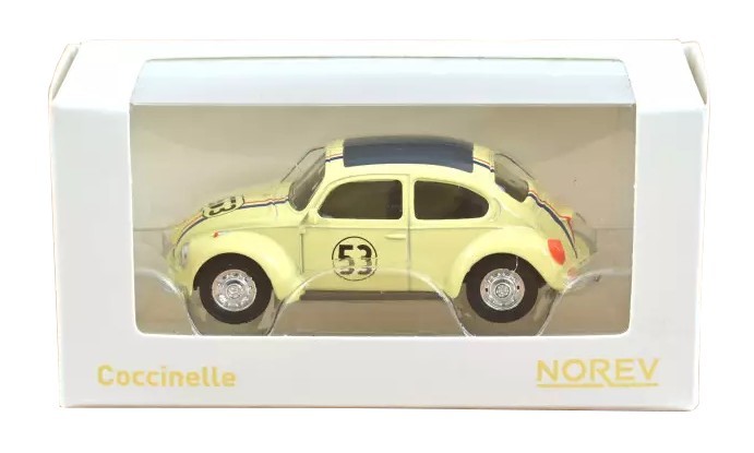 1:54 Scale Norev 310502 1973 Volkswagen Beetle 1303 - Herbie 53 - BNIB