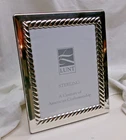 LUNT 'ROPE' STERLING SILVER 10" X 12" LARGE FRAME-FINEST WORKMANSHIP-QUITE NICE