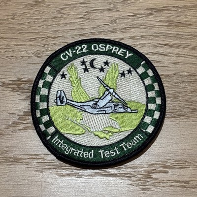 USN CV-22 Osprey ITT Integrated Test Team Patch Bell Boeing Tiltrotor