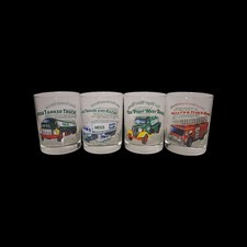 1996 HESS Set of Four Classic Truck Series Glasses - SEE DESC & PICS