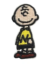 CHARLIE BROWN - PEANUTS COMIC STRIP - Embroidered Iron On Patch