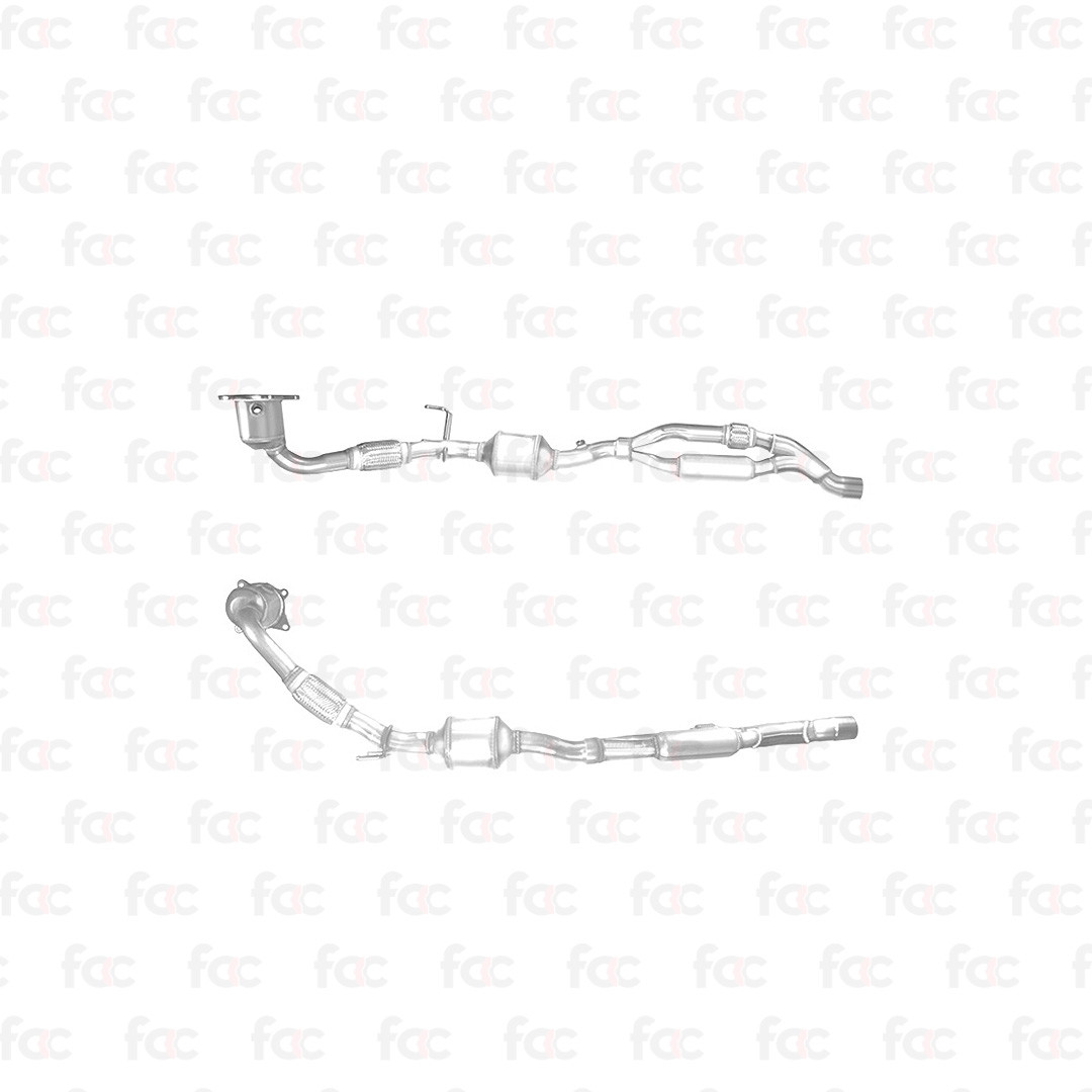 Homologated Petrol Catalytic Converter For Audi TT 2.0 08-10 Euro 4 BM Cats
