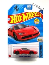 2025 Hot Wheels Ferrari SF90 Stradale (red) Factory Fresh #191